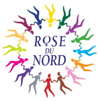 logo : des personnages multicolores, main dans la main, forment un cercle